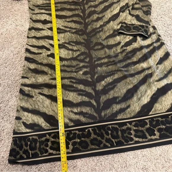 MICHAEL Michael Kors Zebra Print Lace-Up Dress - Picture 4 of 6